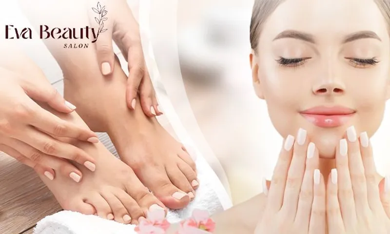 Classic Mani OR Pedi, Regular OR Gel Polish, & More at Eva Beauty!