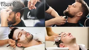 Men’s Grooming: Haircut, Beard, Manicure & Deep Cleansing Facial at The Pearl!
