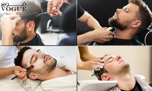 Men’s Grooming: Haircut, Beard, Manicure & Deep Cleansing Facial at The Pearl!