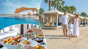 Pool & Beach Access with Dinner Buffet OR Meal at Sealine Beach Resort!