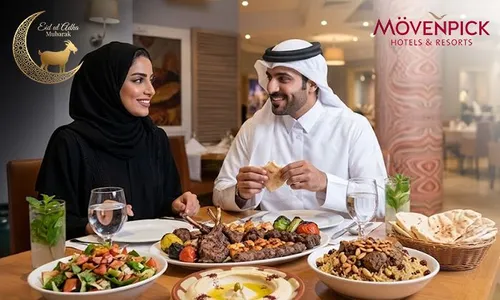 Celebrate Eid with Brunch, Lunch & Dinner Buffets at Mövenpick Hotel!