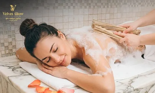 Classic Moroccan Hammam + Full-Body Relaxing Massage at Velvet Glow Ladies Beauty Salon!