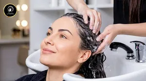 Flawless Root Touch-Up with Hair Wash & Blow-Dry at Lavaes Beauty!