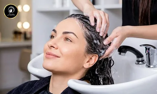 Flawless Root Touch-Up with Hair Wash & Blow-Dry at Lavaes Beauty!